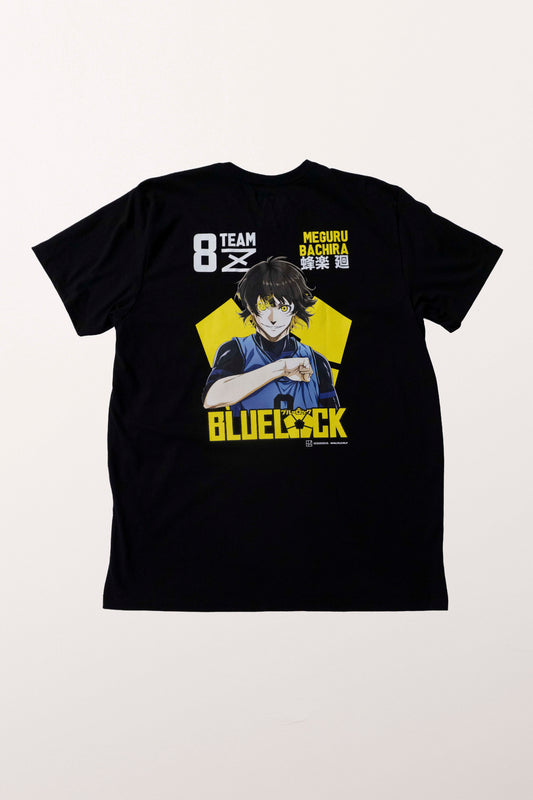 Camiseta Preta BLUE LOCK Bachira "Time Z"