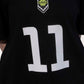 Camiseta Preta BLUE LOCK Nagi "Time V"