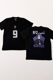 Camiseta Preta BLUE LOCK Reo "Time V"