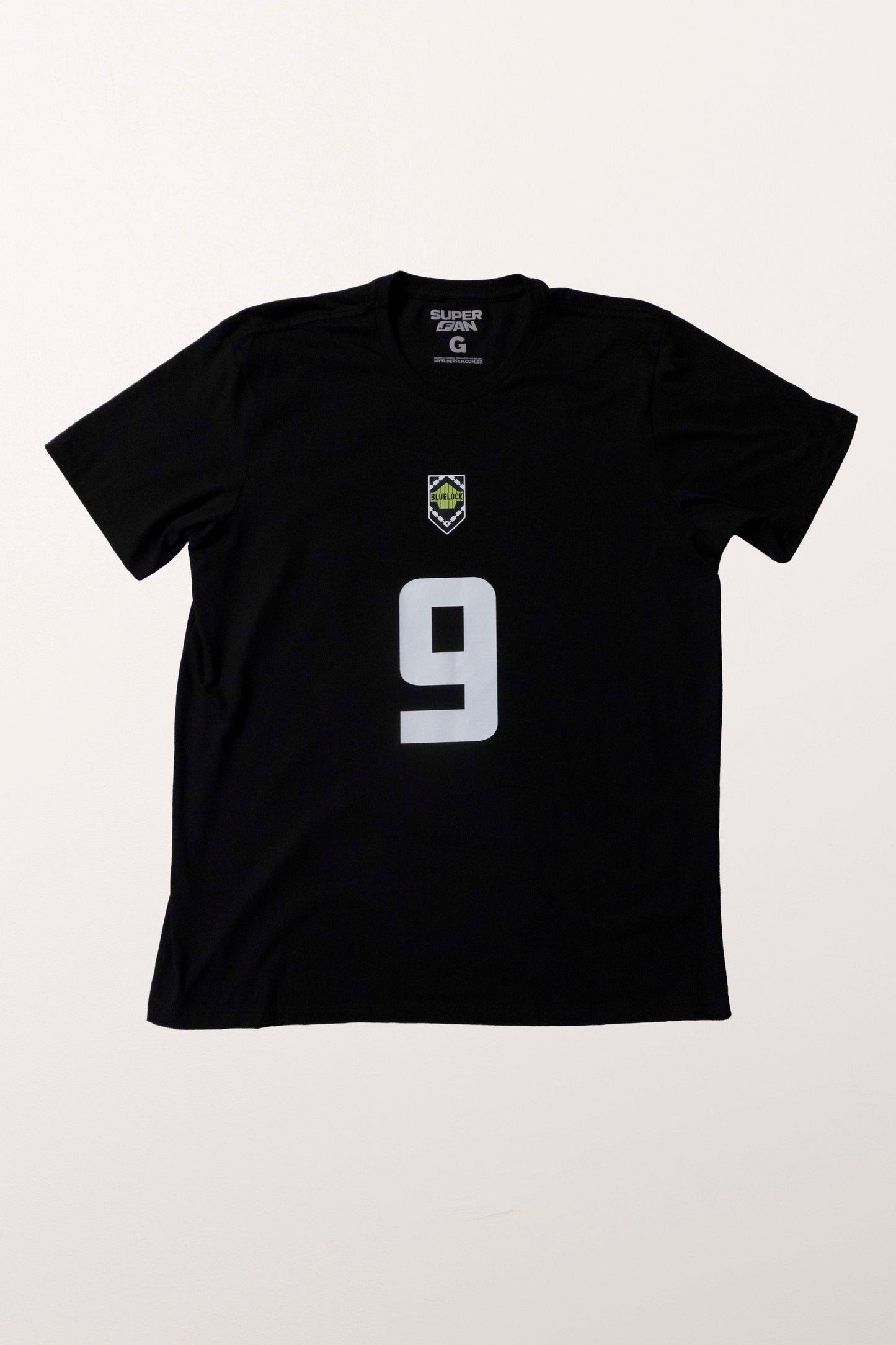 Camiseta Preta BLUE LOCK Reo "Time V"