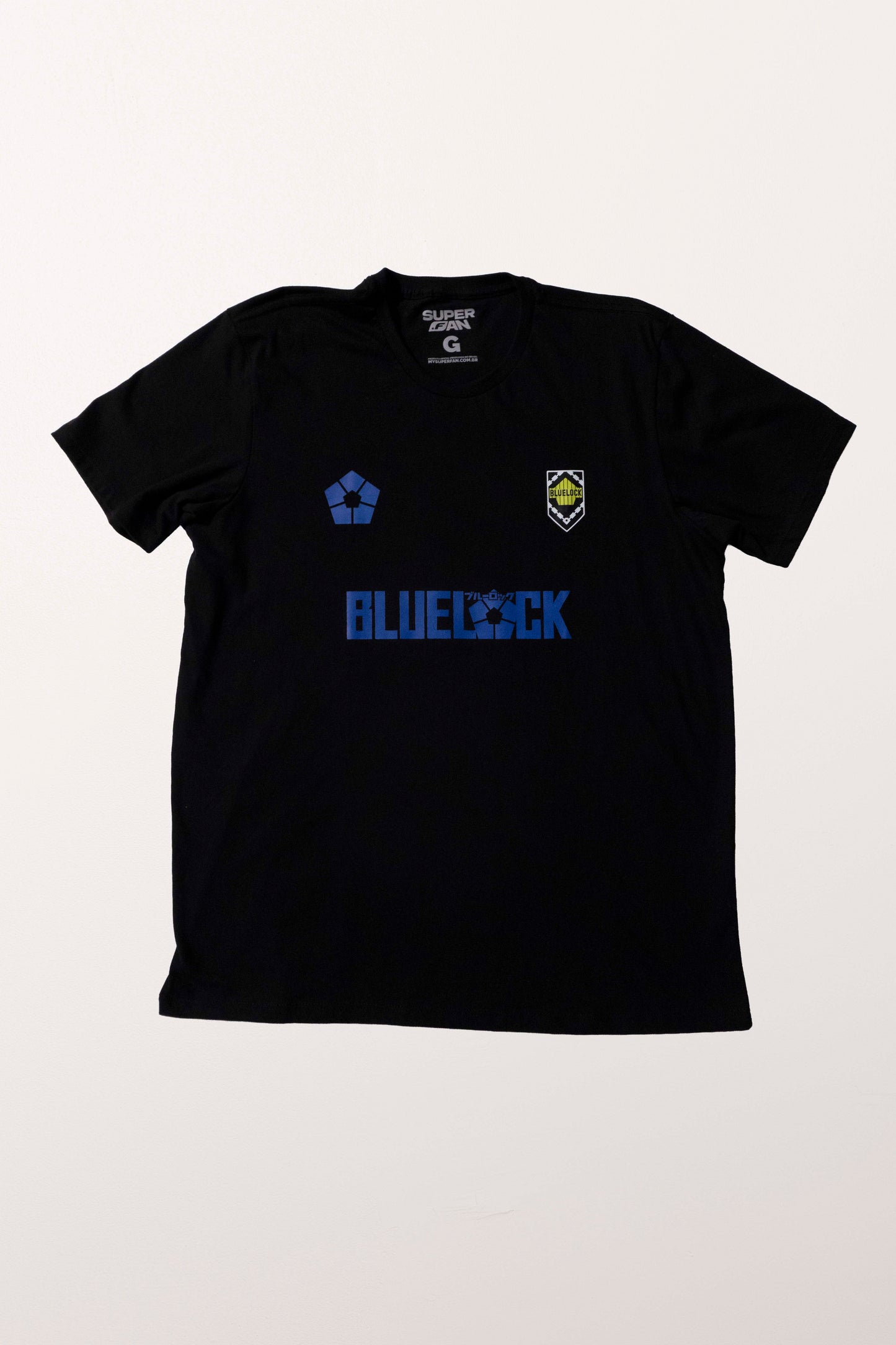 Camiseta Preta BLUE LOCK Número 11