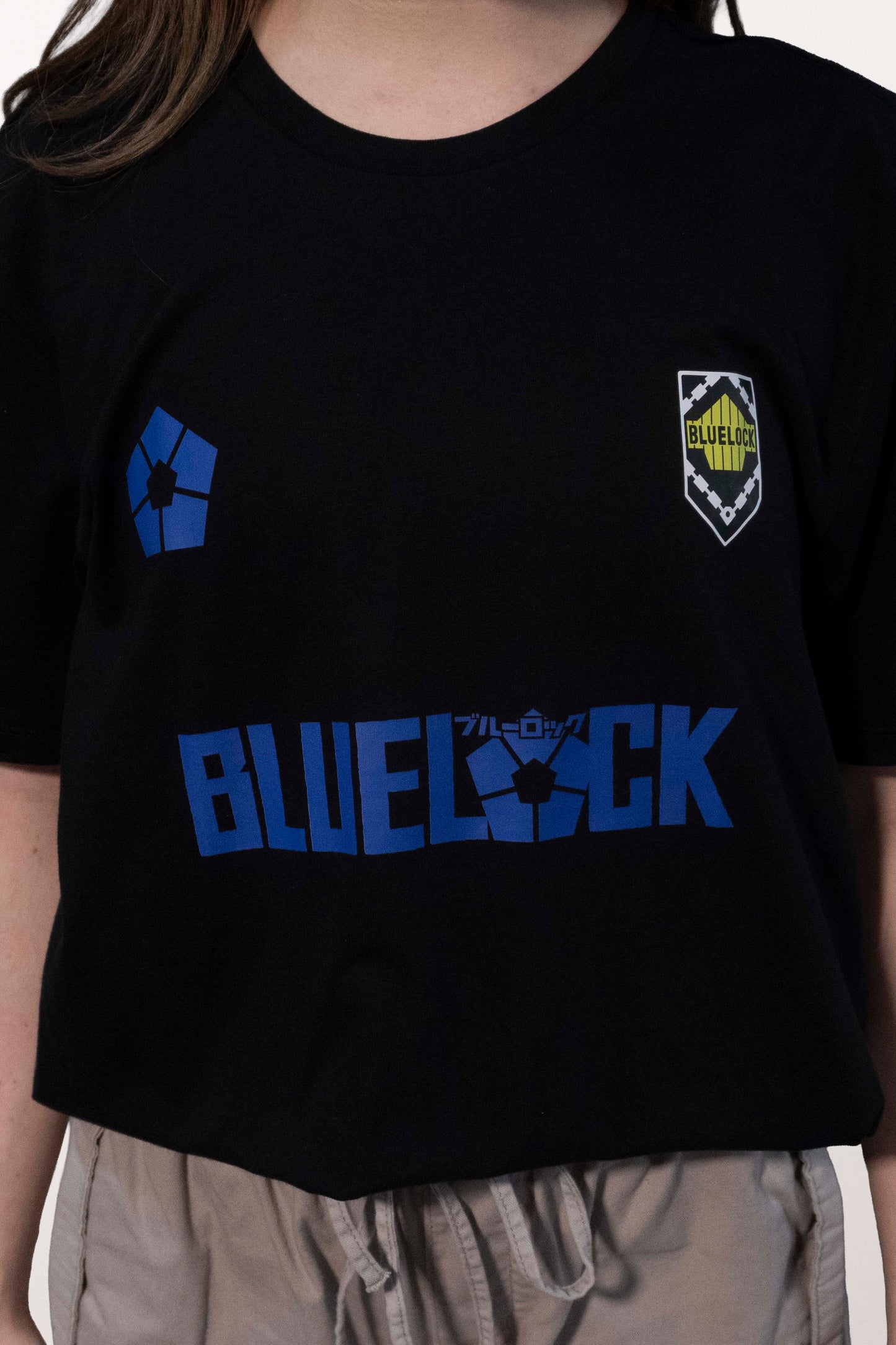 Camiseta Preta BLUE LOCK Número 11