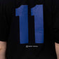 Camiseta Preta BLUE LOCK Número 11