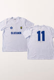 Camiseta Branca BLUE LOCK Número 11