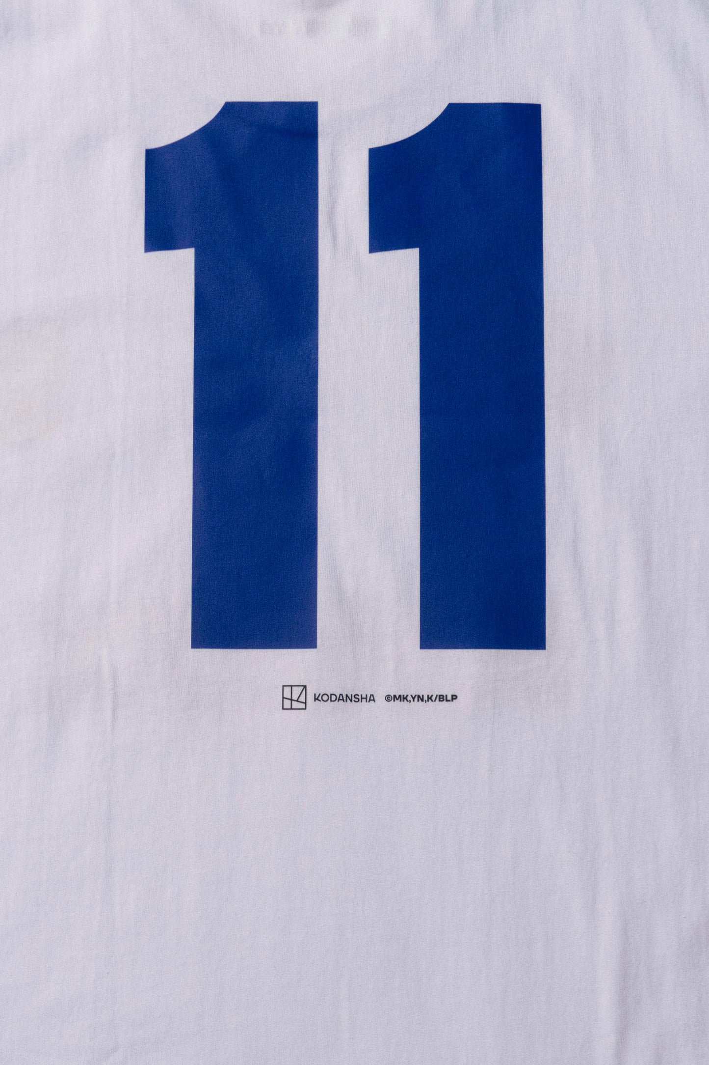 Camiseta Branca BLUE LOCK Número 11