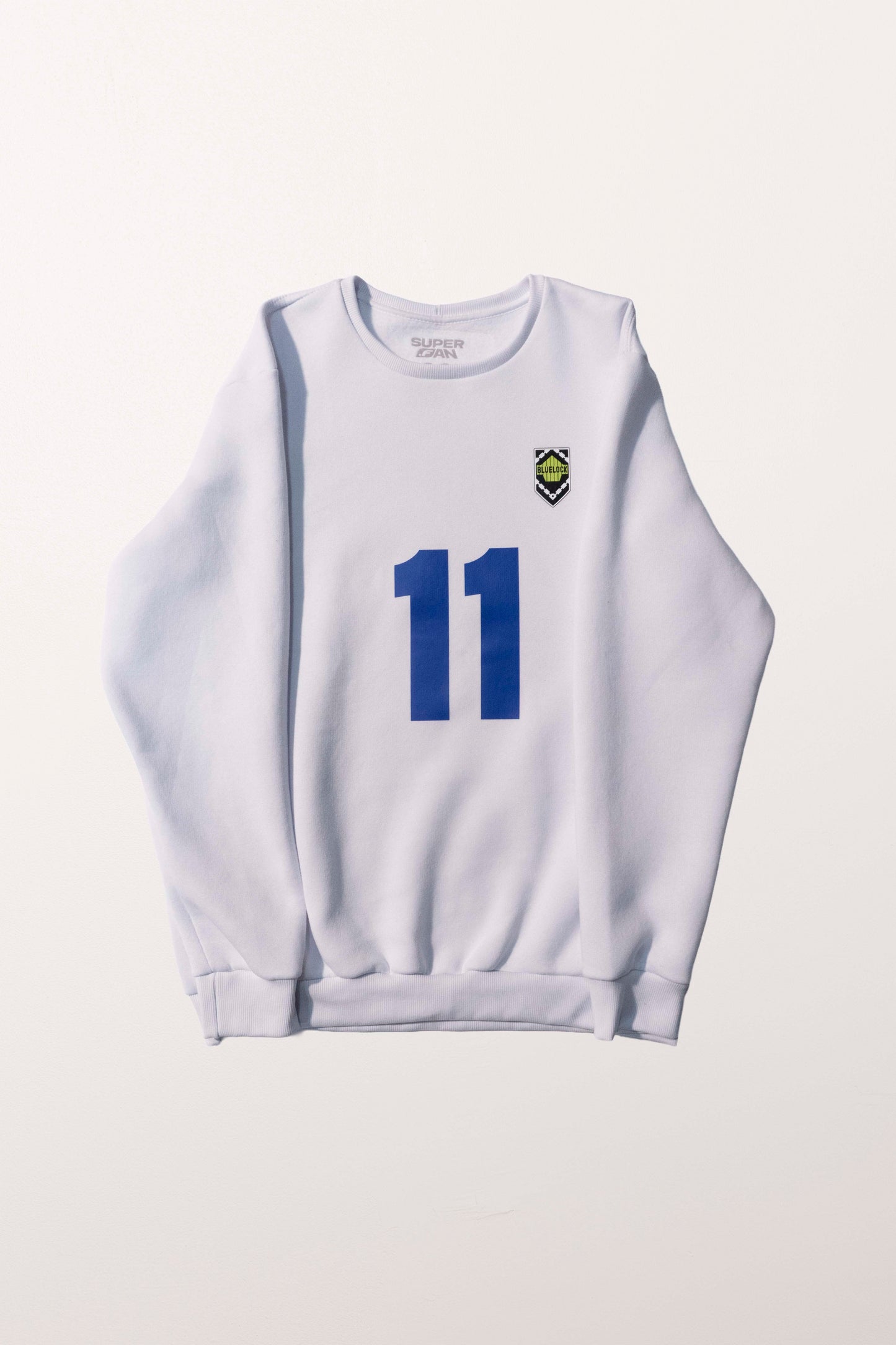 Moletom Branco BLUE LOCK Número 11