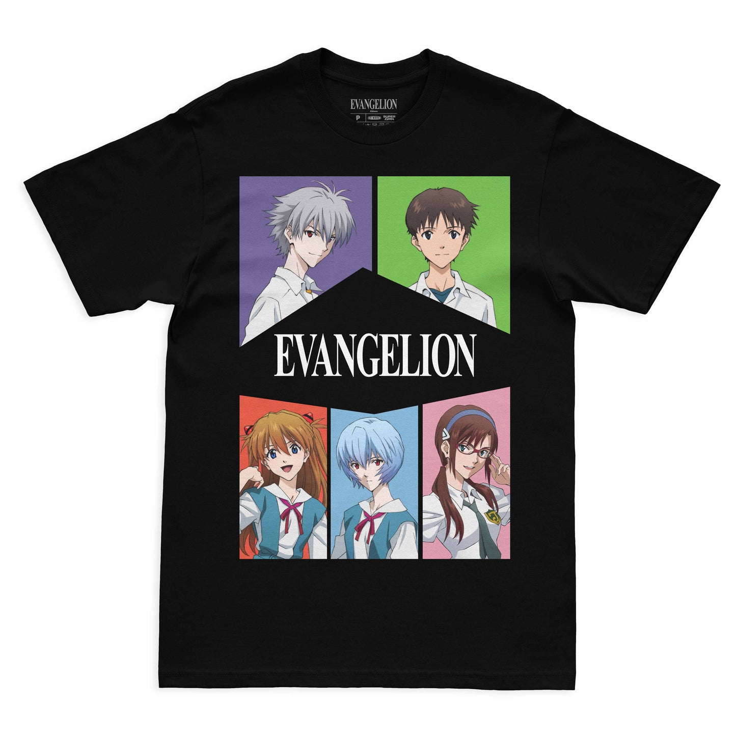 Camiseta Preta Evangelion 2.22 Crianças Escolhidas