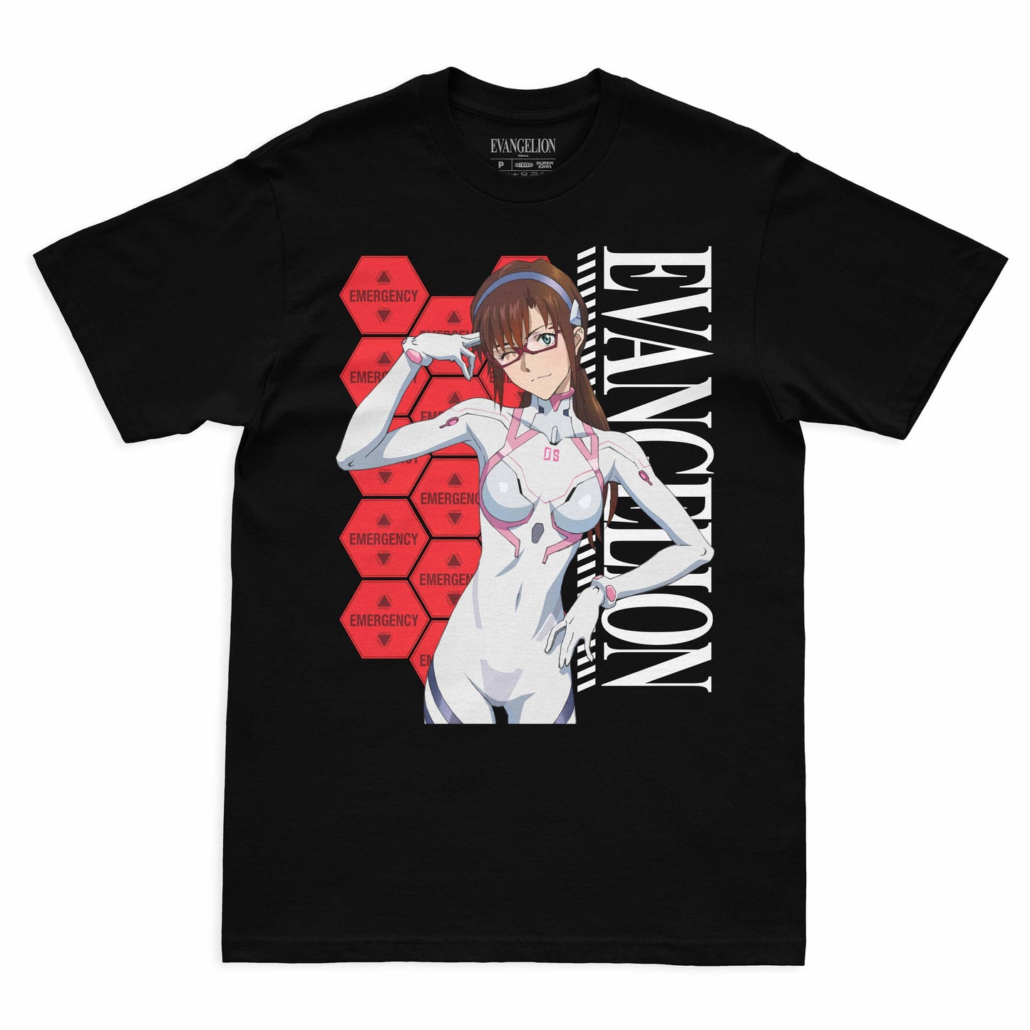 Camiseta Preta Evangelion 3.0+1.0 Piloto Mari
