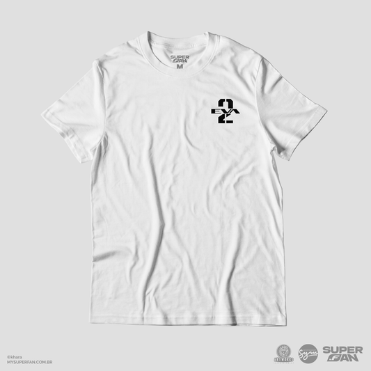 Camiseta Branca Evangelion 2.22 EVA-02