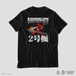 Camiseta Preta Evangelion 2.22 EVA-02