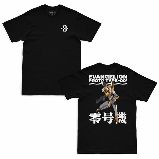 Camiseta Preta Evangelion 2.22 EVA-00