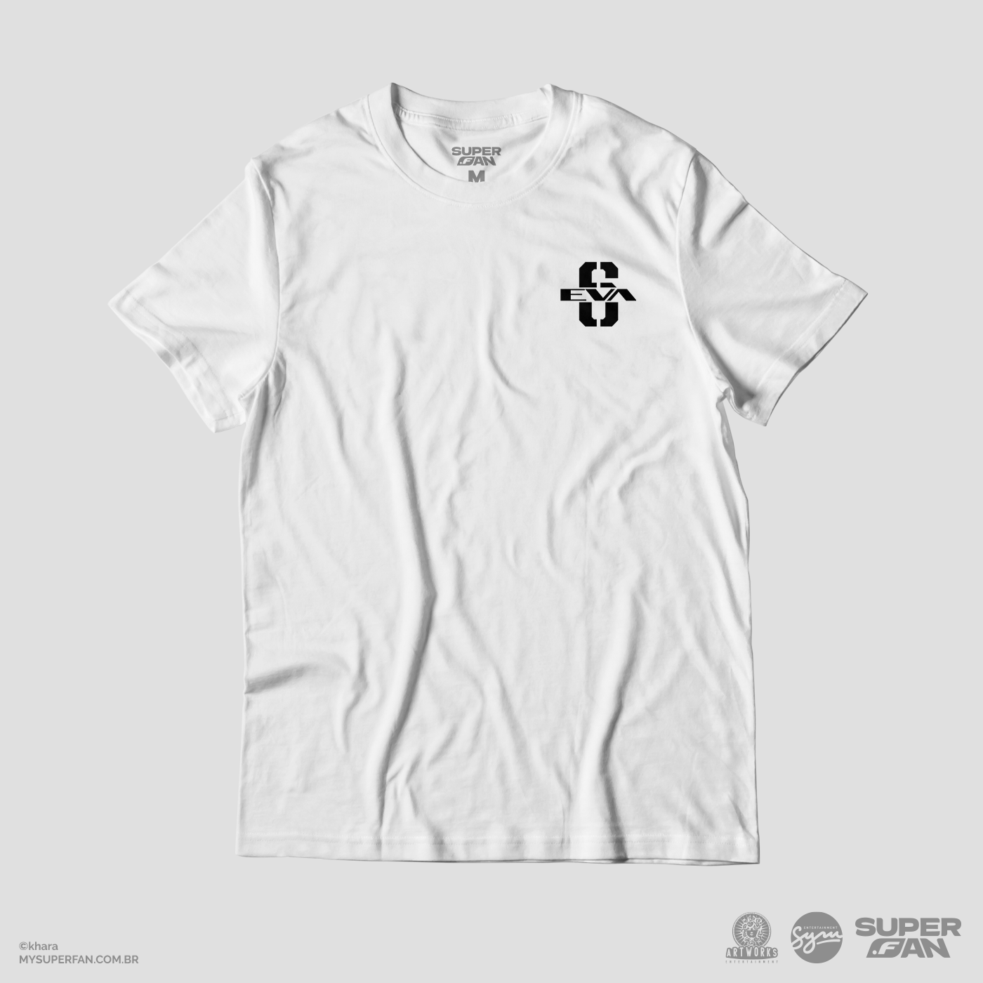 Camiseta Branca Evangelion 2.22 Mark.06