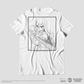 Camiseta Branca FAIRY TAIL 100 YEARS QUEST Erza "Line Art"