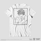 Camiseta Branca FAIRY TAIL 100 YEARS QUEST Gray "Line Art"
