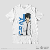 Camiseta Branca FAIRY TAIL 100 YEARS QUEST Gray Fullbuster