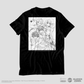 Camiseta Preta FAIRY TAIL 100 YEARS QUEST Time Natsu "Line Art"