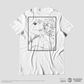 Camiseta Branca FAIRY TAIL 100 YEARS QUEST Natsu "Line Art"
