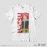Camiseta Branca FAIRY TAIL 100 YEARS QUEST Natsu Dragneel