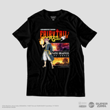 Camiseta Preta FAIRY TAIL 100 YEARS QUEST Natsu "Momentos Marcantes"