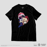 Camiseta Preta FAIRY TAIL Gray & Juvia