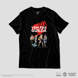 Camiseta Preta FAIRY TAIL Vem Pra Guilda