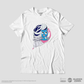 Camiseta Branca FAIRY TAIL Happy "Clássico"
