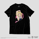 Camiseta Preta FAIRY TAIL Lucy Heartfilia "Nirvana"